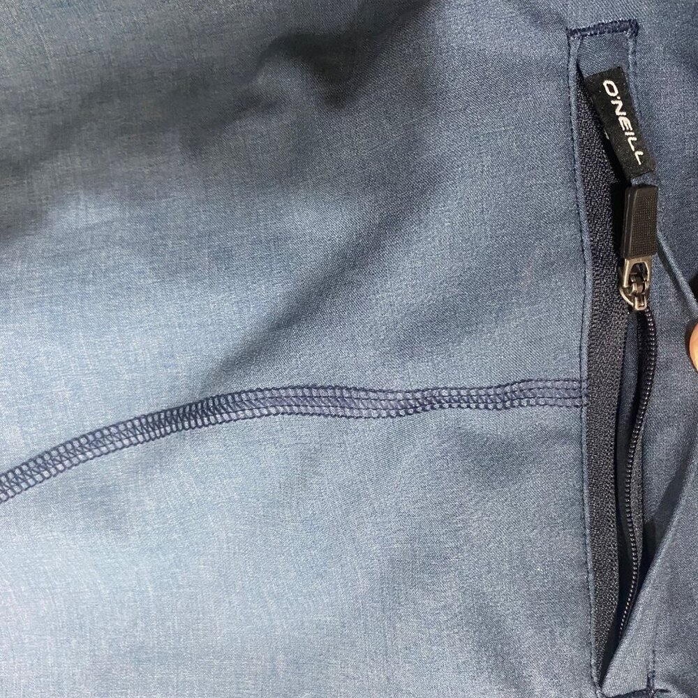 NWT $45 ONeill Hyperfreak 21" Stretch Boardshorts Mens Size 36 Blue Swimwear Sho - Picture 12 of 13